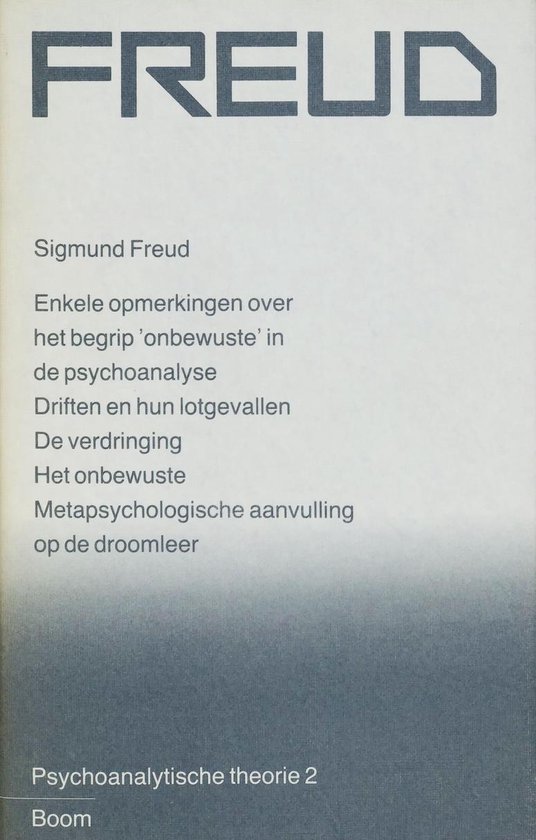 Psychoanalytische theorie deel 2 - cover