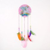 Diamond painting wind bells - Unicorn - dromenvanger