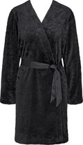Triumph Robes COZY ROBE Vrouwen Kimono - BLACK - Maat 36/38