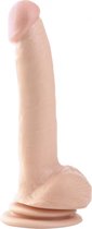 Pipedream Basix Rubber Works realistische dildo Dong With Suction Cup - Thickkin beige - 9 inch
