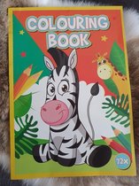 Colouring book dieren, 72 kleurplaten