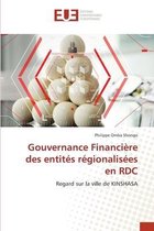 Gouvernance Financière des entités régionalisées en RDC