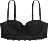 Dorina Balconette BH - Strapless - Colette  - 75E  - Zwart