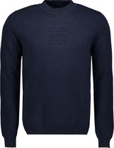 Sweater Met Logo Navy Blauw (KBIW21 - M6 - NAVY)
