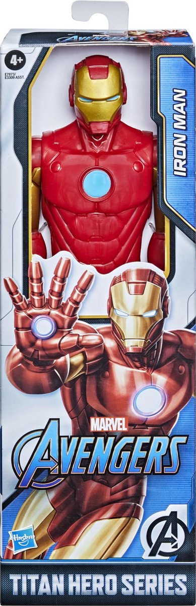 Marvel Avengers Titan Hero - Speelfiguur (30cm) - Iron Man — afbeelding 3