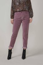 Summum - Broek - Fluweel - Mauve - 44