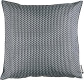 Hoyz | Rhombus Outdoor D.Grijs Kussen | 47 X 47 | Sierkussen Voor Woonkamer Of Slaapkamer