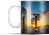 Mok - Zonsondergang boven het Japanse Osaka in Azië - 350 ml - Beker