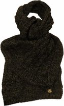 Sjaal winter gebreid - kabelpatroon