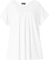 BASE LEVEL CURVY Yokia T-Shirt - White - maat X-0(44)