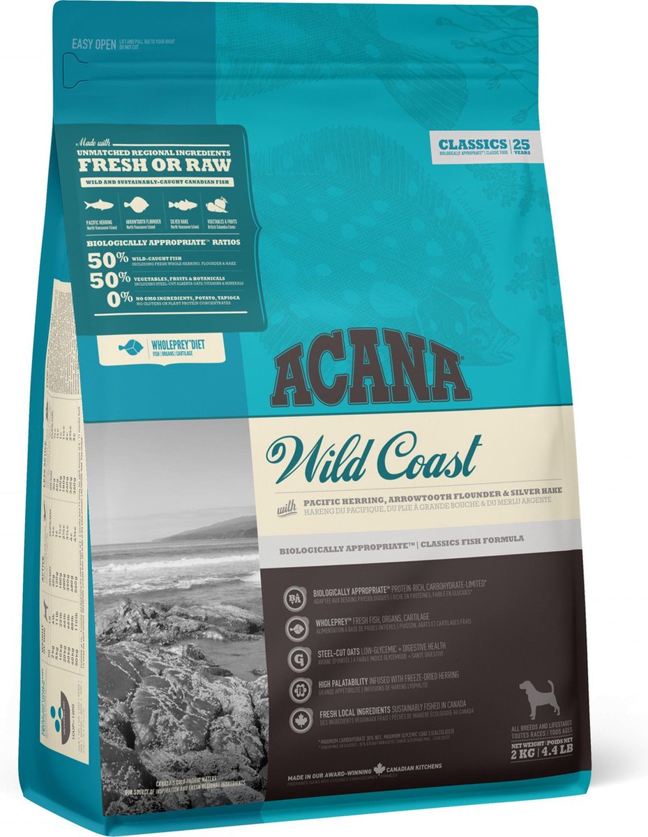 Acana CLASSICS Wild Coast 2 kg | 2 kilogram