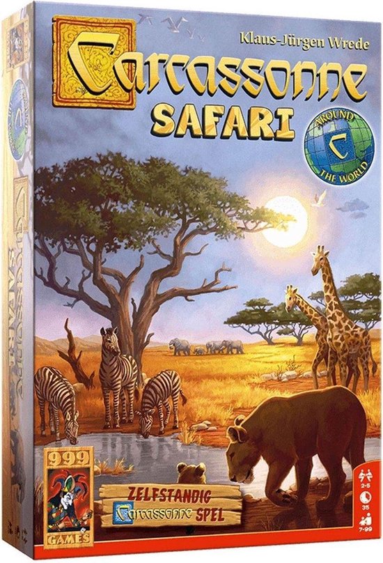 Ideaal Handvol buste Carcassonne: Safari Bordspel | Games | bol.com
