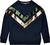 The New sweater meisjes - blauw - TNvera - maat 128