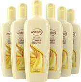 Bol.com Andrelon Zomer Blond Shampoo - 6x 300ML - Voordeelverpakking aanbieding