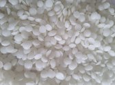 Bijenwas korrels wit - beeswax - beewax white - puur zuiver - 100 gram