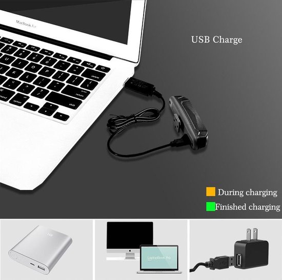 Lipa A54 achterlicht fiets usb - Achterlicht fiets oplaadbaar - Waterdicht - Fietslicht oplaadbaar - Fietslamp usb - Geen batterijen nodig- Fast Charge - USB - 700 Lumen - Waterproof - Meerdere Modes - Reflectielicht - Met usb kabel - Fietslicht — afbeelding 3