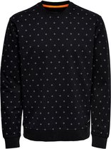Only & Sons Trui Onskenneth Life Aop Sweat Nf 0355 22020355 Black Mannen Maat - XS