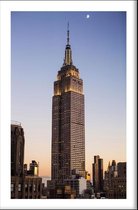 Walljar - New York - Empire State Building - Muurdecoratie - Poster