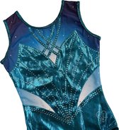Sparkle&Dream Turnpakje Gympakje Nina - ASM | maat 164 - Voor Turnen en Gymnastiek