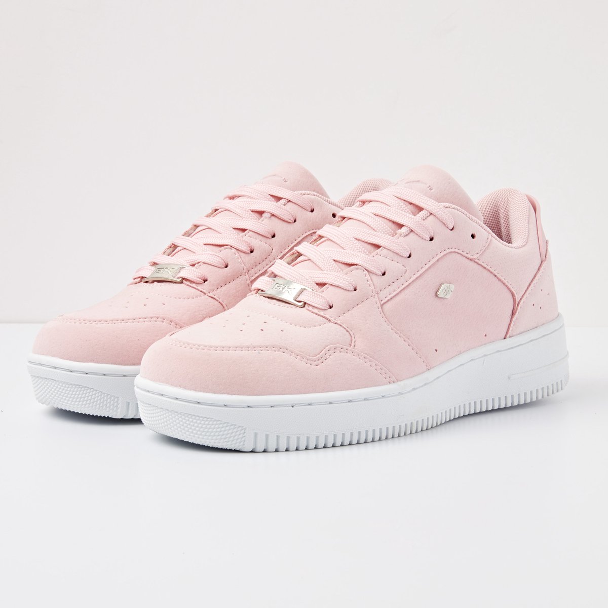 JUNE 2.0 Dames sneakers laag - Zacht roze - maat 36 | bol
