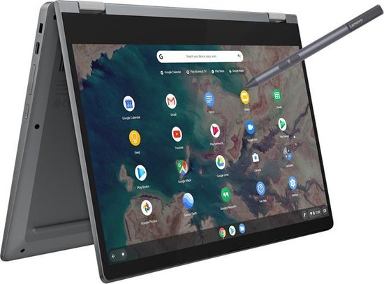Lenovo Chromebook Flex 5 13IML05 | Intel Core i3-10110U | 8 GB | 512 GB SSD | 13.3 Inch | TOUCH | Chromebook (met Chrome OS) Lenovo Chromebook Flex 5 13IML05 | Intel Core i3-10110U | 8 GB | 512 GB SSD | 13.3 Inch | TOUCH | Chromebook (met Chrome OS)