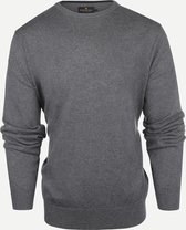 Steppin' Out MannenTrui Cotton Cashmere Rneck Grijs Katoen Maat: S