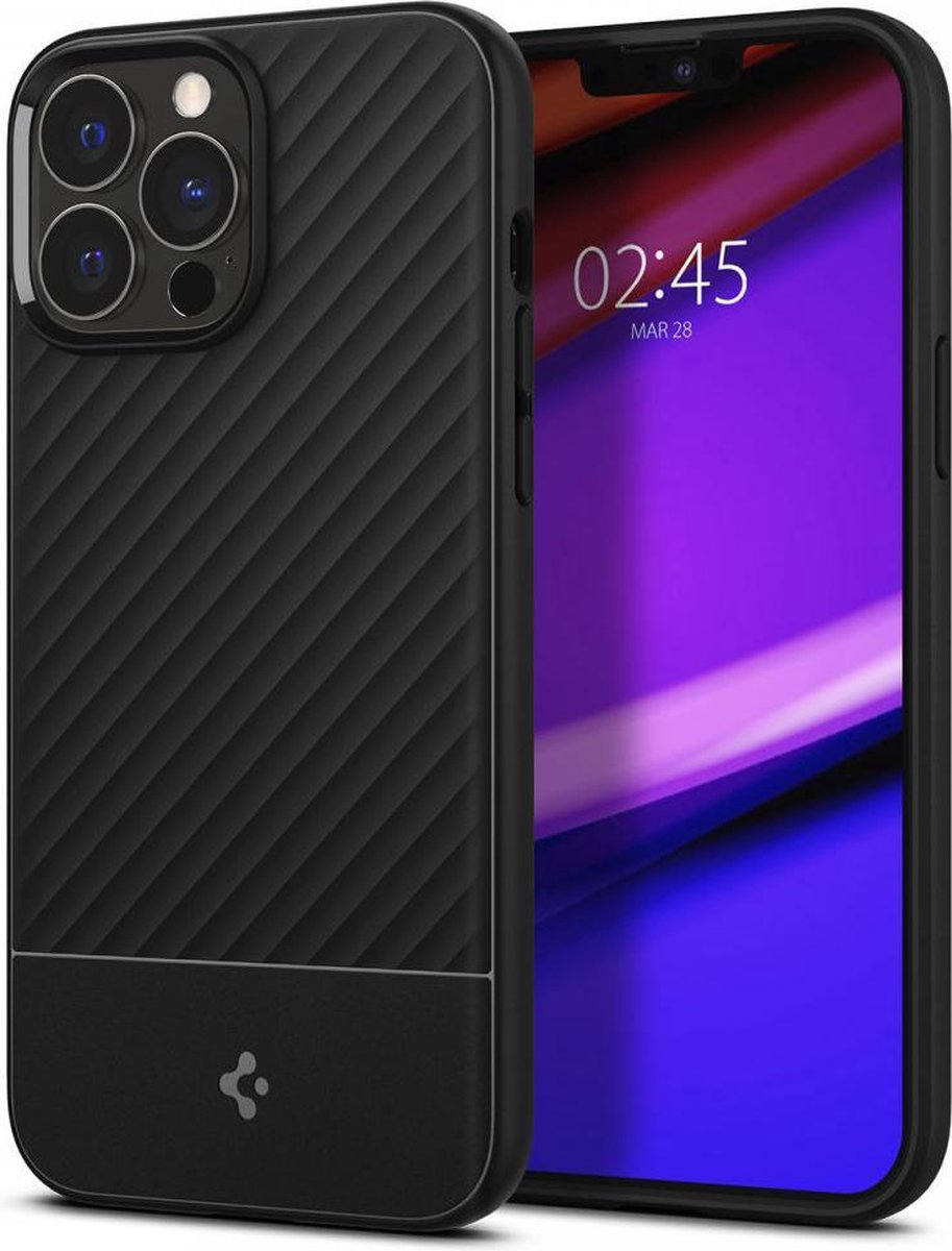 Spigen Core Armor Apple iPhone 13 Pro Hoesje Zwart