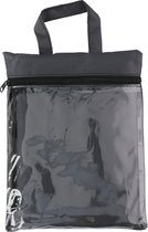Opberghoes tuinkussens - polyester - 120 x 50 x 25 cm - zwart