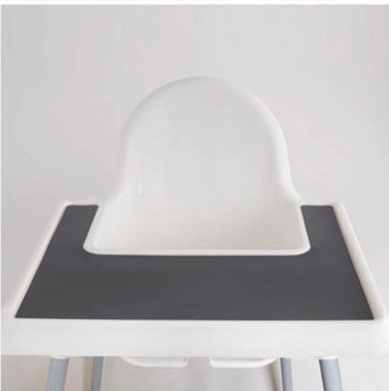 Skodie® Kinderstoel placemat Knoeimat IKEA Antilop Antraciet