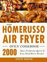 2000 HomeRusso Air Fryer Oven Cookbook