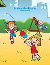 Bambini che Giocano Libro da Colorare 1