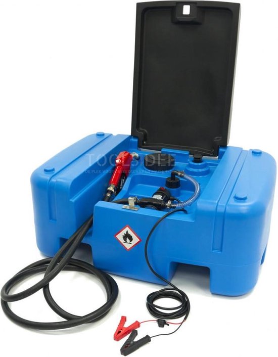 Réservoir diesel mobile en plastique HBM 12 volts 200 litres