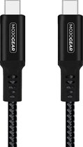 MOJOGEAR USB-C Male naar USB-C Male kabel - 3 meter - Zwart