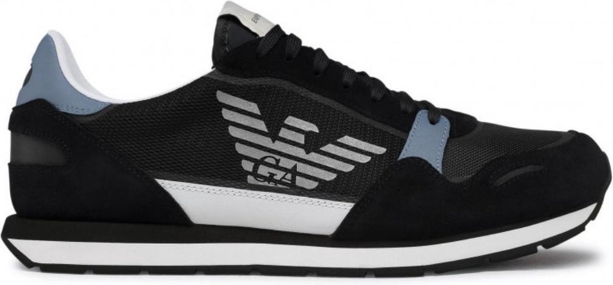 Emporio Armani Heren Armani Sneakers Blauw maat 41 | bol.com