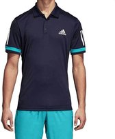 adidas Performance Club 3Str Polo Heren Polo blauw