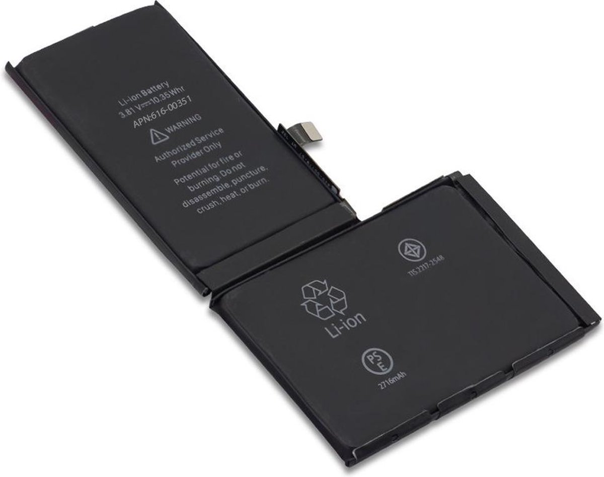 Voor Apple iPhone X batterij / Accu met Tools & Sticker Strips - OEM kwaliteit