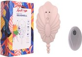 TipsToys Vibrator Draagbare Seashell 4.0 met Afstandsbediening - Clitoris SexToys voor Vrouwen