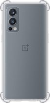 OnePlus Nord 2 Hoesje Shock Proof Transparant - OnePlus Nord 2 Hoesje Transparant Case Shock - OnePlus Nord 2 Transparant Shock Proof Back Case