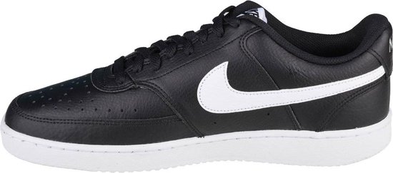 Nike Court Vision Low Heren Sneakers - Black/White-Photon Dust - Maat 44 - Nike