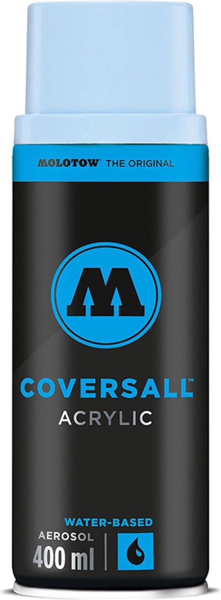 Molotow Coversall Water Based 400ml Azure Blue