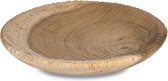 Kave Home - Melya wandpaneel massief houten mungur Ø 48 cm