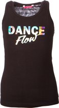 Papillon Danstop Dance Flow Meisjes Katoen Zwart Maat 152