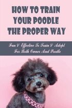 How To Train Your Poodle The Proper Way: Fun & Effective To Train & Adopt For Both Owner And Poodle