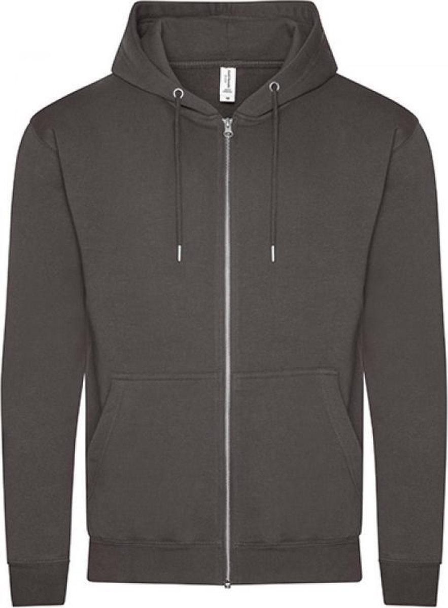 Organic Zoodie Maat XS (Houtskool (Heide))