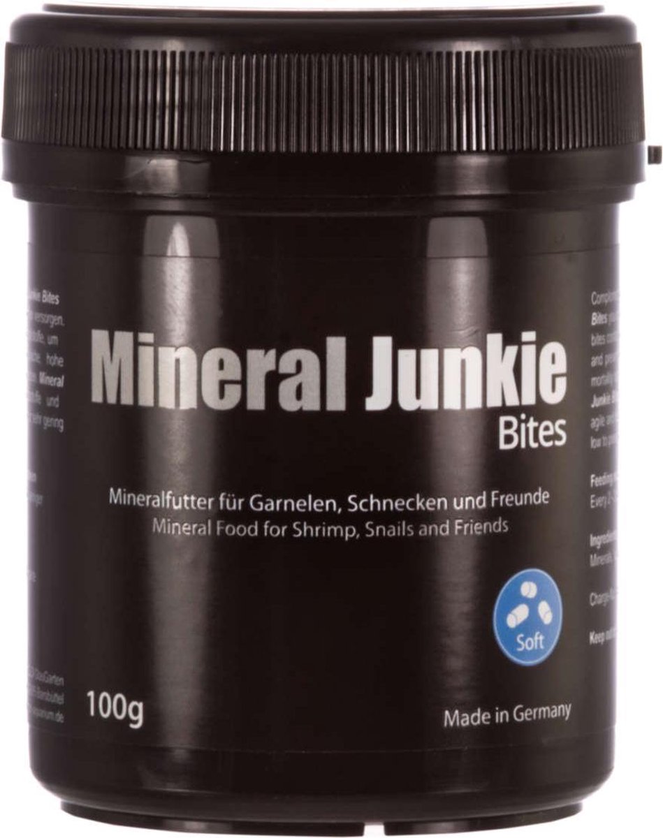 GlasGarten mineral junkie bites 100 gram