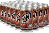 A&W Root Beer Frisdrank USA 24 x 355 ml