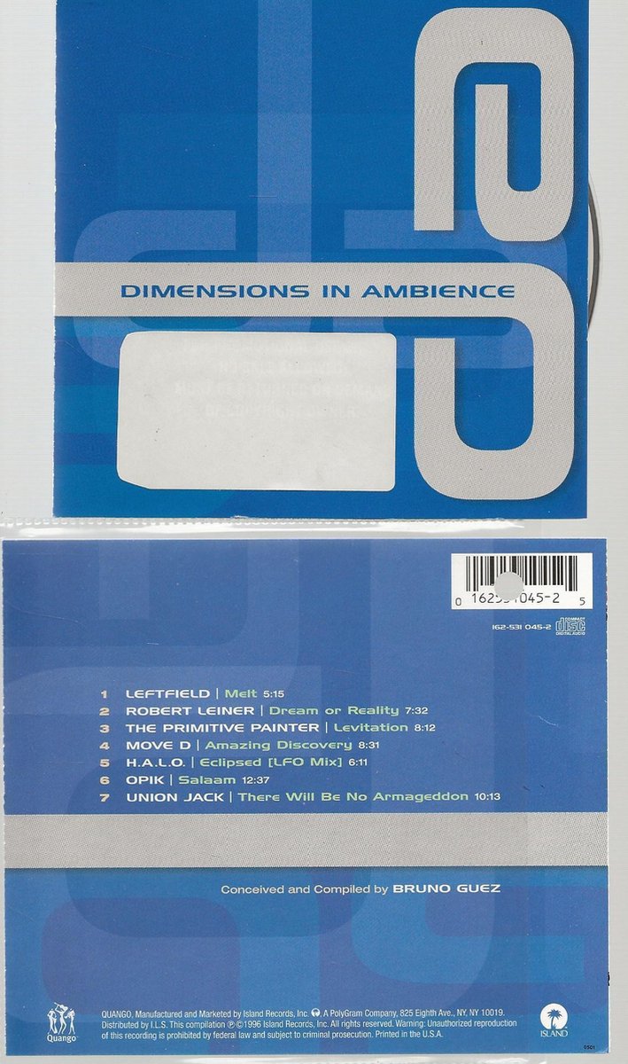 Dimensions in Ambience