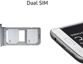 Samsung Galaxy S7 G930F - Dual Sim Tray Kaart Houder Nano Slot - zwart/grijs