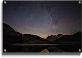 Walljar - Star Sky - Muurdecoratie - Plexiglas schilderij