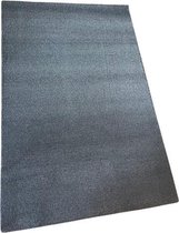 Hoogpolig vloerkleed - Tapijt - blauw - 160x230 - vloer kleed - zacht
